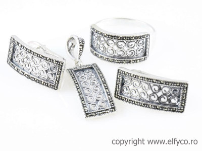 Set argint 925 cod S330_13_1595 Set argint 925 cod S330_13_1595