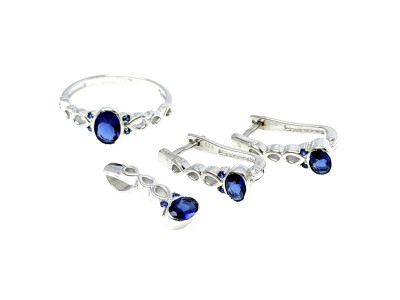 Set argint 925 cod S160_7_1106 Set argint 925 cod S160_7_1106