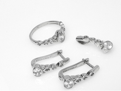 Set argint 925 cod S160_7_1107 Set argint 925 cod S160_7_1107