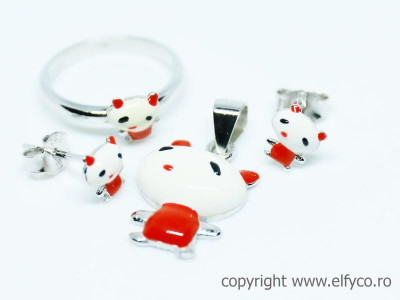 Set argint 925 cod S85_3.4_1617 Set argint 925 cod S85_3.4_1617