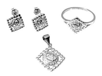 Set argint 925 cod S130_4.8_394 Set argint 925 cod S130_4.8_394