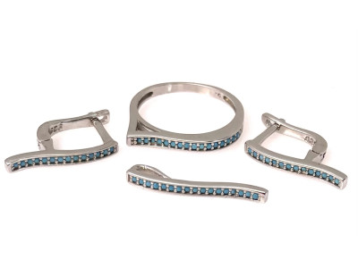 Set argint 925 cod S135_5.4_533 Set argint 925 cod S135_5.4_533